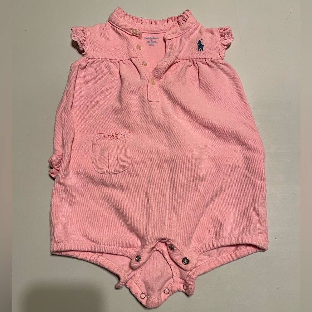 🌟Ralph Lauren Baby Romper Size 12 Months